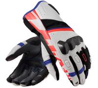 Revit RSR 5 Guantes de moto, blanco/azul, Talla L