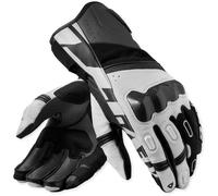 Revit RSR 5 Guantes de moto, Negro/Blanco, Talla XL