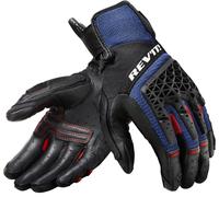 Revit Sand 4 Guantes de motocicleta, negro/azul, Talla S
