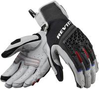 Revit Sand 4 Guantes de motocicleta para damas, negro-gris, tamaño L para Mujer