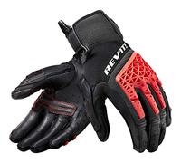 Revit Sand 4 Guanti da moto, nero/rosso, S