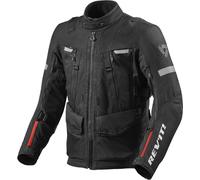 Revit Sand 4 H2O Chaqueta textil de motocicleta, negro, tamaño 3XL para Hombres