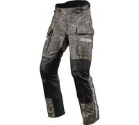 Revit Sand 4 H2O Pantalones textiles para motocicletas, Camuflaje oscuro, Talla S