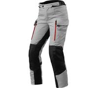 Revit Sand 4 H2O Pantalones textiles para motocicletas para mujer, negro-plata, tamaño 42