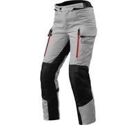 Revit Sand 4 H2O Pantalones textiles para motocicletas para mujer, Plata/Negro, Talla 42