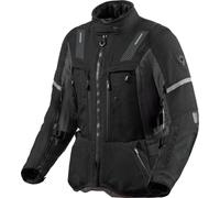 Revit Sand 5 H2O Chaqueta textil impermeable para mujer, negro/antracita, Talla 40