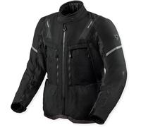 Revit Sand 5 H2O, chaqueta textil impermeable XS male Negro