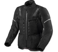 Revit Sand 5 H2O Giacca tessile da moto, nero/grigio, L