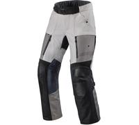 Revit Sand 5 H2O Pantalones Textiles de Motocicleta Impermeables, Plata/Negro, Talla Long 3XL