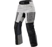 Revit Sand 5 H2O Pantalones textiles impermeables para mujer, Plata/Negro, Talla Short 42