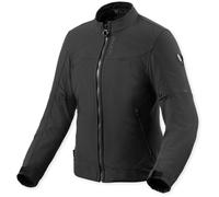 Revit Shade 2 H2O Chaqueta textil de motocicleta impermeable para damas, negro, Talla 44