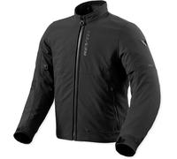 Revit Shade 2 H2O Chaqueta textil impermeable para motocicleta, negro, tamaño L para Hombres