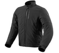 Revit Shade 2 H2O Chaqueta textil impermeable para motocicleta, negro, tamaño L para Hombres