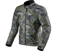 Revit Shade H2O Camo, chaqueta textil impermeable XXL male Verde/Marrón