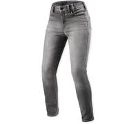 Revit Shelby 3 Skinny Vaqueros de moto para mujer, gris, tamaño 26 32