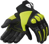 Revit Speedart Air Guantes de motocicleta, negro/amarillo, Talla 2XL