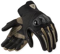 Revit Speedart Air Guantes de motocicleta, negro/arena, Talla 2XL
