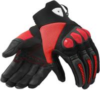 Revit Speedart Air Guantes de motocicleta, negro/rojo, Talla 3XL