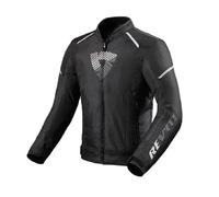 Revit Sprint H2O Chaqueta Moto Impermeable Invernal Desmontable Negra Blanca