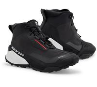 Revit Subduction H2O zapatillas impermeables para motocicletas, negro-blanco, tamaño 39 para Hombres