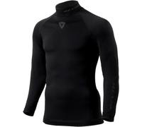 Revit Thermic Camisa funcional, negro, Talla XS/S