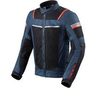 Revit Tornado 3 Chaqueta textil para motocicletas, negro-azul, tamaño S para Hombres