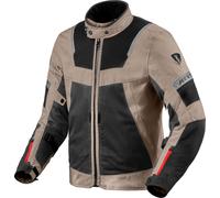 Revit Tornado 4 H2O, chaqueta textil impermeable 3XL male Beige/Negro