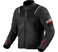 Revit Tornado 4 H2O chaqueta textil impermeable para motocicletas, negro-gris, tamaño M