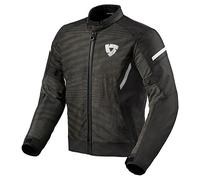 REV'IT! Torque 2 H2O Chaqueta de tela Negro/Blanco L hombres