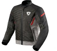Revit Torque 2 H2O, chaqueta textil impermeable 3XL male Negro/Gris/Rojo