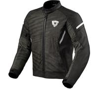 Revit Torque 2 H2O, chaqueta textil impermeable L male Negro/Blanco