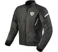 Revit Torque 2 H2O, chaqueta textil impermeable XL male Negro/Blanco