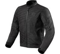 Revit Torque 2 H2O Chaqueta textil para motocicleta, negro, tamaño S