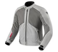 REV'IT! Torque 3 H2O Chaqueta de tela Gris claro/Gris 2XL unisex