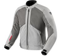 REV'IT! Torque 3 H2O Chaqueta de tela Gris claro/Gris L unisex