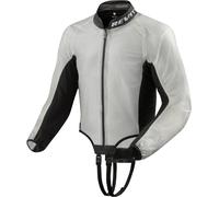 Revolución It Trackmaster H2O Chaqueta Impermeable - Durchsichtig-Schwartz, XL