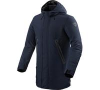Revit Trafalgar H2O Chaqueta textil para motocicleta, azul oscuro, Talla S