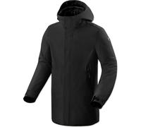 Revit Trafalger 2 Parka textil impermeable para motocicleta, negro, Talla L