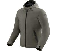 Revit Traffic H2O Chaqueta textil para motocicleta, Verde oscuro, Talla S