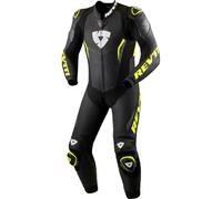 Revit Argon 3 Traje de cuero de moto de una sola pieza perforado, tamaño 46 para Hombres