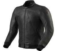 Revit Travon Chaqueta de cuero de motocicleta, negro, tamaño 50 para Hombres