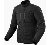 Revit Trench 2 GTX Chaqueta textil de moto impermeable, negro, tamaño 4XL para Hombres