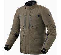 Revit Trench 2 GTX Chaqueta textil de moto impermeable, verde, tamaño 3XL para Hombres