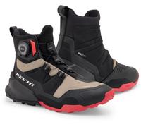 Revit Undercut H2O zapatillas impermeables para motocicletas, negro/arena, Talla 39