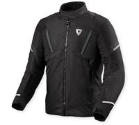 Revit Undulate H2O Chaqueta textil de moto impermeable, Negro/Blanco, Talla 3XL