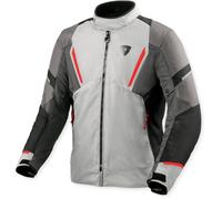 Revit Undulate H2O, chaqueta textil impermeable 3XL male Gris/Rojo