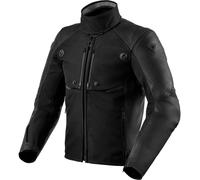 Revit Valve H2O, chaqueta de cuero/textil impermeable 48 male Negro