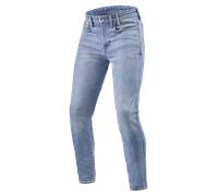 REV'IT! Vaqueros de Moto Piston 3 SK Azul claro vintageW36 x L34 Azul claro vintage