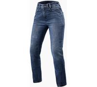 Revit Victoria 2 SF Vaqueros de moto para damas, azul oscuro, Talla 24/32