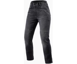 Revit Victoria 2 SF Vaqueros de moto para damas, negro/gris, Talla 30/32